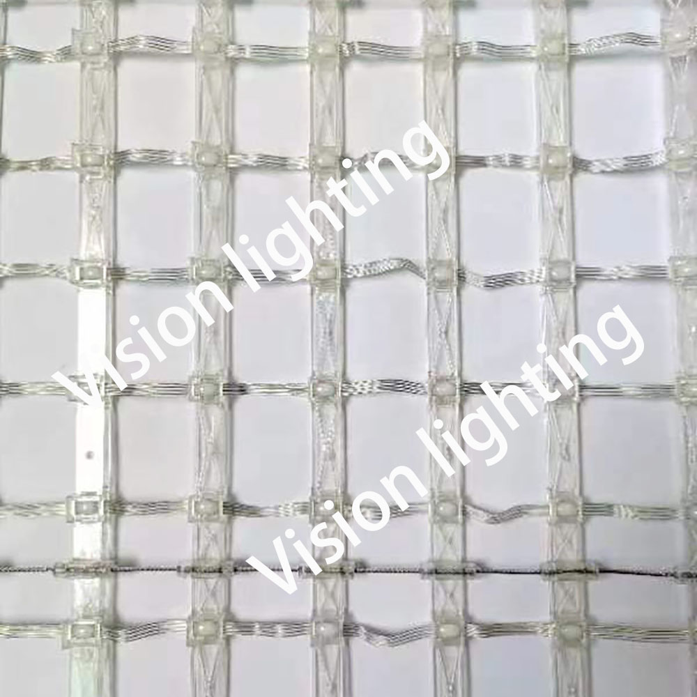 Full Pixel Outdoor RGB LED -Gitter -Bildschirmlicht für Weihnachtsdekoration