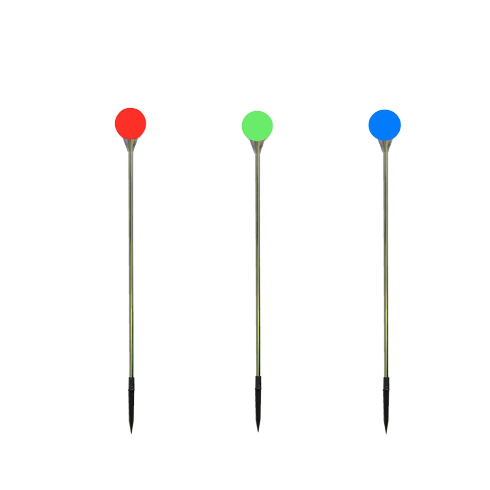 DMX/SPI RGB Outdoor Boden Landschaft Dekoration LED PE Ball Lichter Boden eingesetzt Ball Lampe