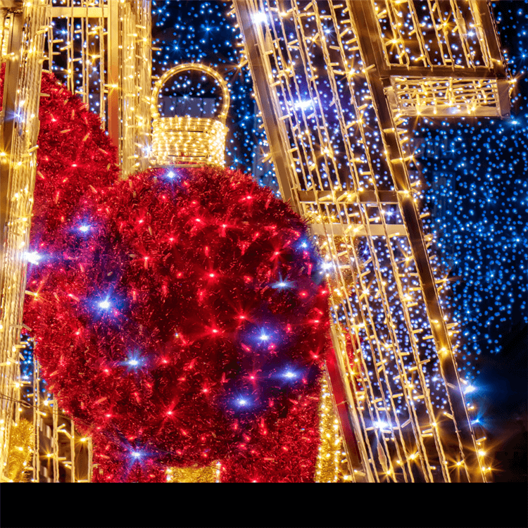 3D-Weihnachtsbaumlicht