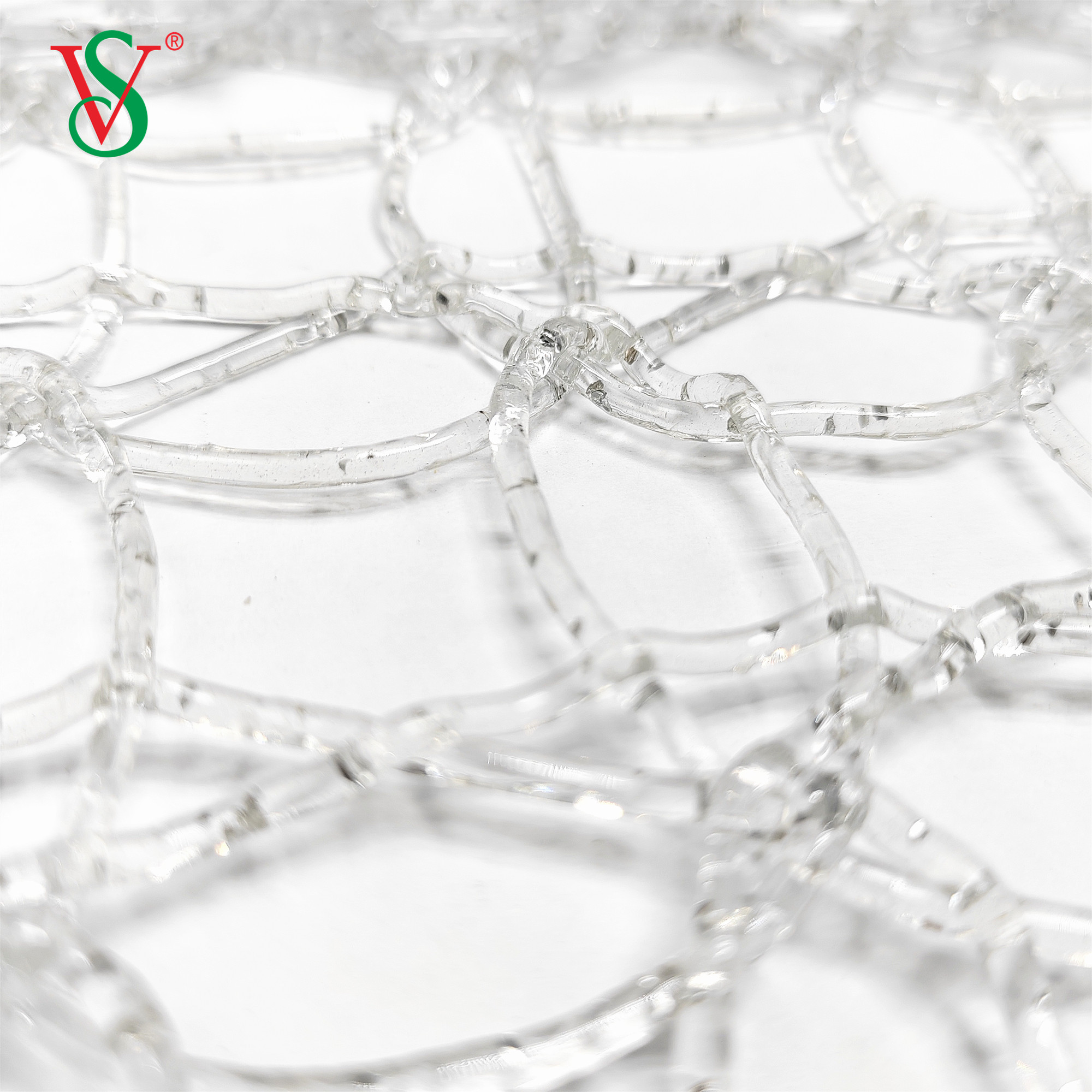 PVC Mesh Net Teppich für Motivlichter, die Weihnachtsdekoration machen