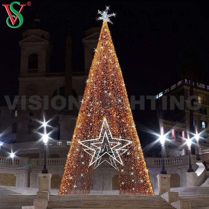 Led Christmas Cone Tree Outdoor Dekoration Motiv Lichterketten für Street & Plaza & Mall