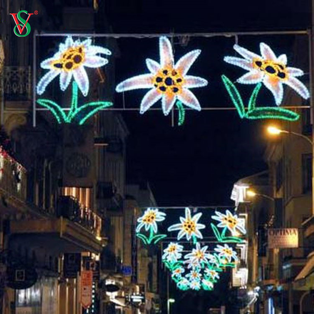 Neueste riesige LED-Weihnachtsdekoration für den Außenbereich, große 2D-Straßenmotiv-Lichter