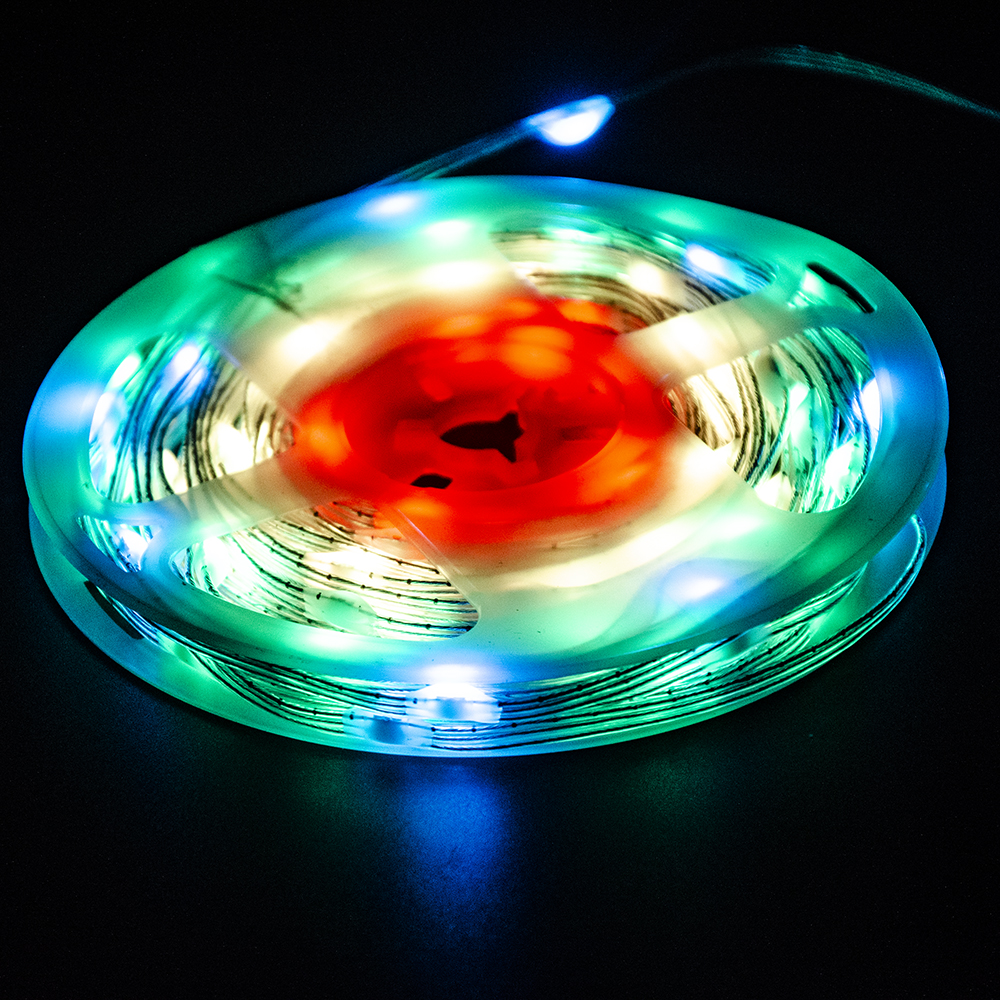 Fernbedienung und App-Steuerung, USB-Stecker, Weihnachtsbaumdekoration, LED-RGB-Smart-Strip-RGB-Lichterketten