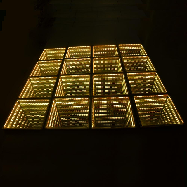 Disco -Bar DJ 50 cm RGB -Bodenfliesen leuchtet interaktive LED Smart Dancing Floor für Bühnenbeleuchtung