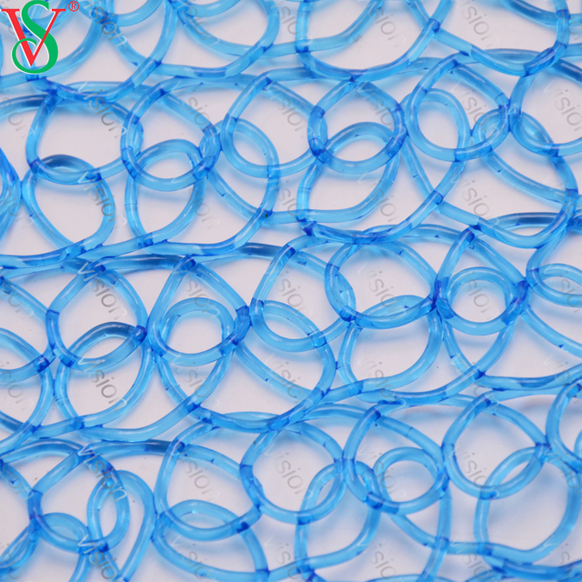 Verwendung im Freien Hochwertige UV-Beständigkeit Heißes Verkaufsdekorationsmaterial PVC-Maschennetz für Weihnachtslicht