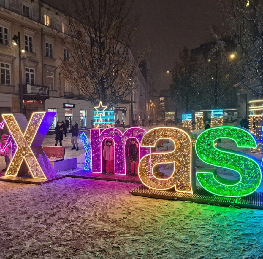 2026 Neujahrsschild, Outdoor-3D-Skulptur-Motiv-Lichter für Neujahrsdekoration