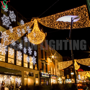 Weihnachten führte Straßendekorations-Straßenbeleuchtung 2D über Straßenmotiv-Lichtern für Stadtbeleuchtung