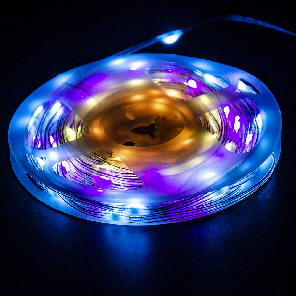 Fernbedienung und App-Steuerung, USB-Stecker, Weihnachtsbaumdekoration, LED-RGB-Smart-Strip-RGB-Lichterketten