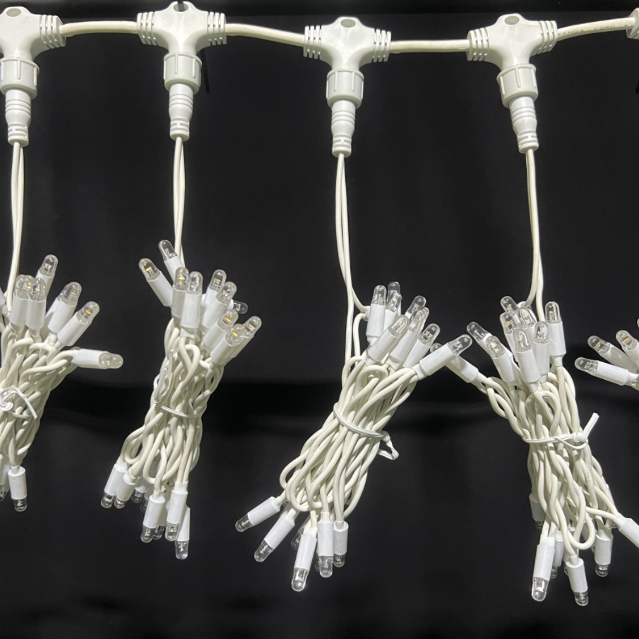 LED Fairy Curtain Sait Lights - Innen- und Outdoor -Dekorationsbeleuchtung für Veranstaltungen & Urlaub