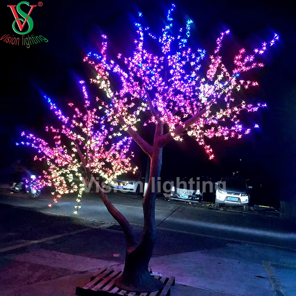Outdoor RGB LED Cherry Blossom Tree Light - IP65 wasserdichte dekorative Beleuchtung für Garden Park & Event Display