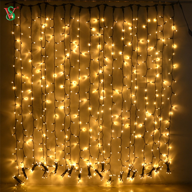 LED-Vorhang-Lichterkette für die Dekoration von Restaurants, Bars und Terrassen