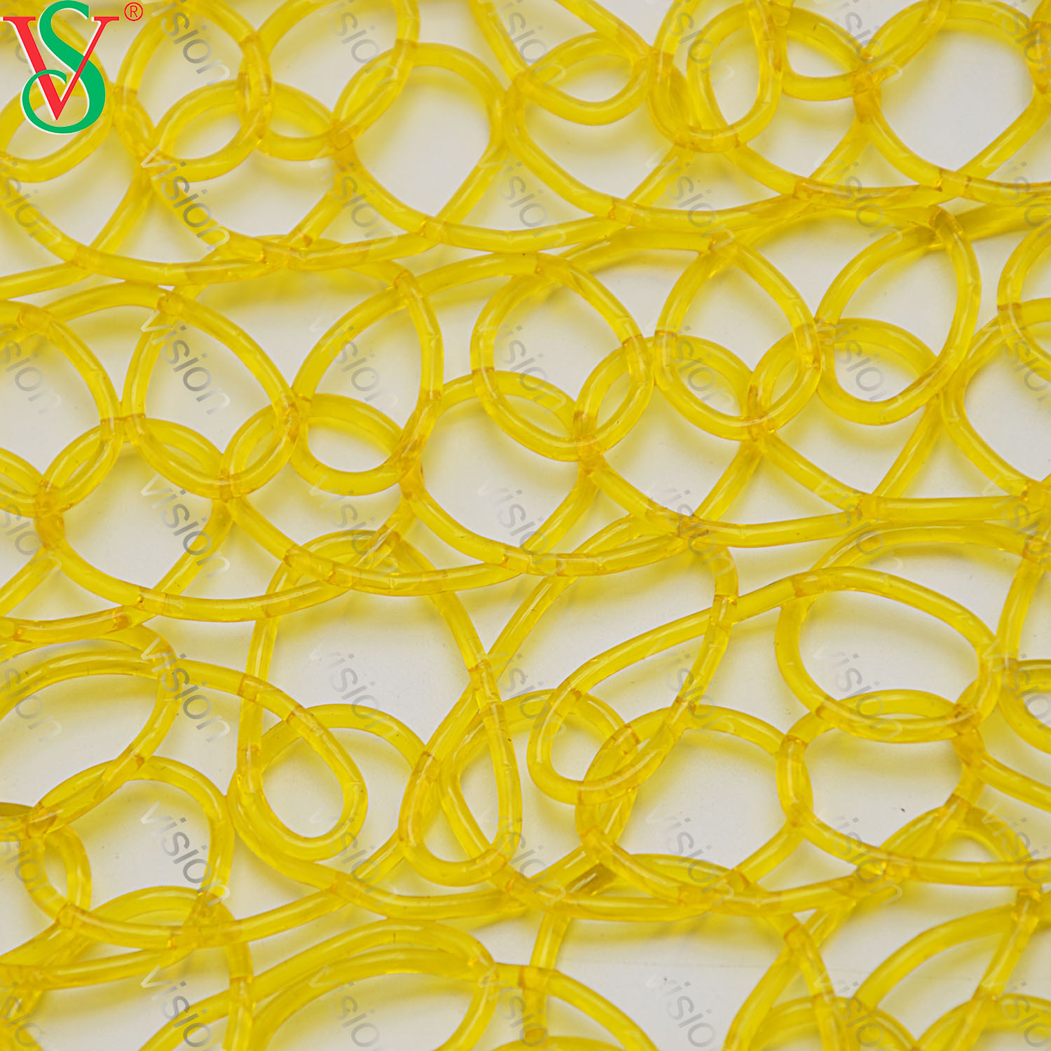 Verwendung im Freien Hochwertige UV-Beständigkeit Heißes Verkaufsdekorationsmaterial PVC-Maschennetz für Weihnachtslicht