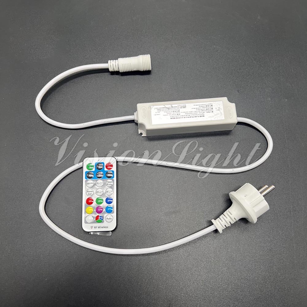 LED-Fernbedienung Touch Outdoor wasserdichte, hochwertige LED-Weihnachts-RGB-Lichterkette