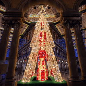 LED 3D -Weihnachtsbaummotiv Licht für die Dekoration im Freien im Freien