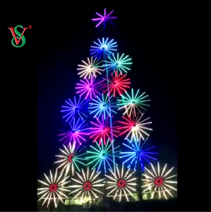 Feiertags-Weihnachtsdekoration-LED-Feuerwerk-Lichter im Freien LED-Feuerwerk-Baum-Lichter