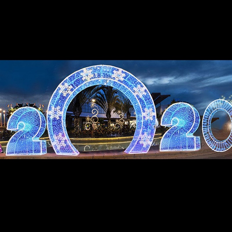 3D-Jahresmotiv Licht