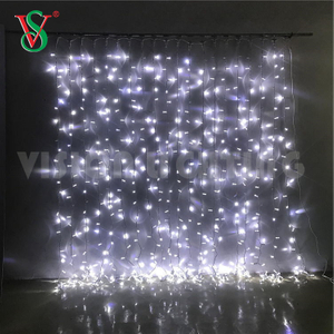 LED Fairy Curtain Sait Lights - Innen- und Outdoor -Dekorationsbeleuchtung für Veranstaltungen & Urlaub