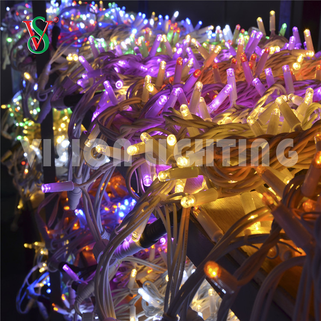 Outdoor LED Fairy Girlands String Licht für Weihnachten Ramadan Hochzeit dekorative Lichter