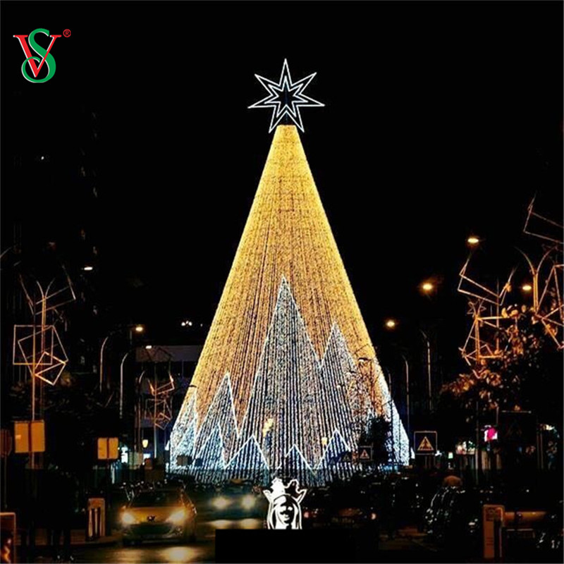 LED 3D Giant Christmas Tree Light für Festivaldekoration im Freien